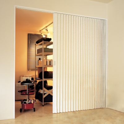 古达定制日式PVC折叠门推拉门移门厨房隔断客厅卫生间阳台室内门