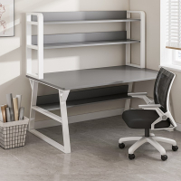 古达台式电脑桌家用书桌书架一体简约现代学生桌子学习桌初中生办公桌