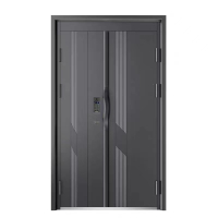 古达防盗门甲级入户门家用子母门安门智能大门单开指纹密码锁进户门