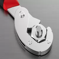 古达活动扳手工具大活口卫浴板手大号开口管钳万用小扳子