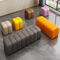 它墅简约床尾凳客厅休闲沙发凳家用进门口脚踏衣帽间服装店换鞋长凳子