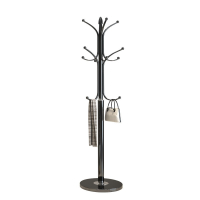 它墅简易衣帽架落地挂衣架卧室简约现代挂包架收纳架客厅家用