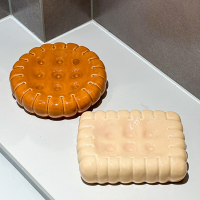 藤印象浴室卫生间陶瓷肥皂盒盒免打孔家用洗手台创意可爱皂碟收纳盒