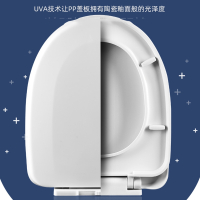 马桶盖手逗家用通用加厚坐便器盖板老式U型抽水坐垫马桶圈盖子配件