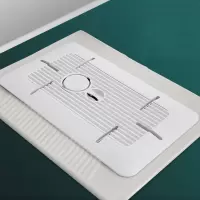 手逗蹲便器盖板厕所蹲坑式挡板蹲厕盖卫生间洗澡便池盖全密封