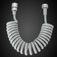 手逗电话线伸缩管软管妇洗器喷头淋浴弹簧喷枪弹力管4分进水管子