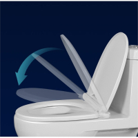 马桶盖家用通用坐便器盖板加厚座便盖子U型手逗老式坐便圈马桶圈配件