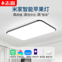 志高(CHIGO)led吸顶灯小米米家智能超薄方形卧室灯具现代简约大气客厅灯