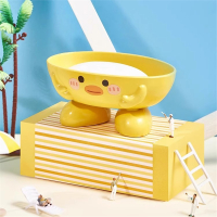 卡通儿童香皂盒手逗可爱萌趣肥皂架子卫生间家用沥水创意肥皂盒