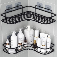 肥皂盒洗漱台置物架手逗壁挂沥水免打孔卫生间浴室厕所洗手间墙上架子
