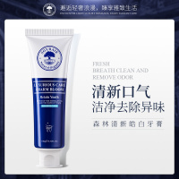 森林清新皓白牙膏口腔护理清新口气温和去牙渍牙膏 100