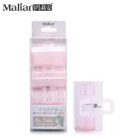 4个装懒人自卷多效卷发器 中号塑料魔术贴卷发神器 8221