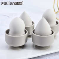 单个装硅胶托架美妆蛋 葫芦水滴泡水大聚氨酯粉扑 0082 水滴形