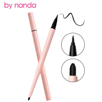  新款晶钻双头速干硬头眼线液笔防水防汗不晕染5