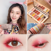 彩妆魅惑臻钻眼影亮片哑珠光12影盘同款 044-02浪漫主义