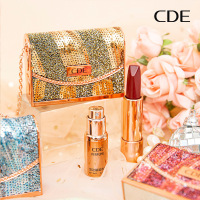 丝绒邂逅小包包口红香水套装超火车厘子色真我香水持久留香