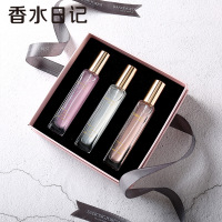 香水三件套花舞森林鎏金香水套装20玫瑰茉莉同款香水 238香水套装