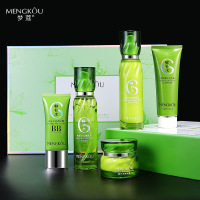 鲜萃补水保湿五件套毛孔收缩补水化妆品套装院护肤品套盒 梦蔻鲜萃补水五件套