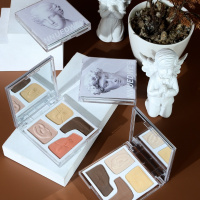 塑家大卫修容高光一体盘哑光提亮自然鼻影影腮红彩妆