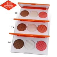 三色修容粉 高光影粉组合修容盘 修容腮红 鼻影侧影1906