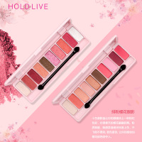 90后绯粉樱花十影少女心系列湿粉珠光桃花妆人鱼姬 110#粉嫩樱花系列(干粉)