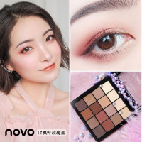 十六色懒人眼影盘 大地色哑妆初学者少女系不晕染