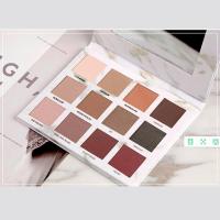 彩妆盘大理石眼影盘文艺复兴12影初学者防水不晕染