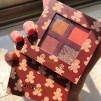 四影盘姜饼人仙人掌云朵超火金棕色亮片闪粉