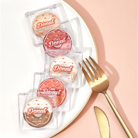 甜甜圈系列腮红修容高光一体盘鼻影立体小脸自然提亮