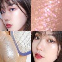 (美妆)高光粉钻石闪粉提亮神仙修容盘生姜李佳琦 3#少女心#