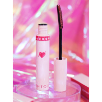 黑兔爱心睫毛膏不晕染不脱妆刷头超长极细防水纤长卷翘