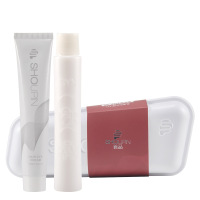 达人探店染发剂植物男女2022流行色迷雾黑茶色自己在家染发膏