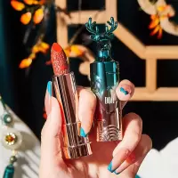 一鹿想你口红哑光丝丝绒不易色防水滋润唇膏不沾杯花口红唇釉