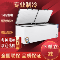 速冻卧式冰箱冷柜大冰柜1088商用大容量小冰柜冷冻冷藏柜家用_尊享528单温智能