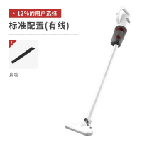 黄金蛋吸尘器家用无线大吸力手持式超床上除螨小型车用强力吸尘机_白色标配有线款