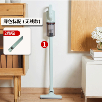 黄金蛋吸尘器家用无线大吸力手持式超床上除螨小型车用强力吸尘机_绿色标配无线款