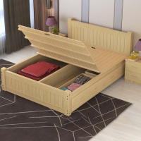 现代简约床高迪玛森箱储物1.8米双人主卧1.5气动箱式1.2m气压单人床