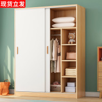 简易衣柜家用卧室简约现代推拉门组装衣橱迪玛森小户型柜子出租房用