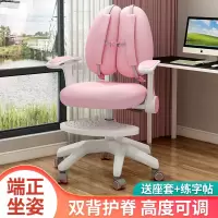迪玛森儿童学习椅子可升降靠背椅凳子家用书桌写字椅小学生坐姿矫正座椅