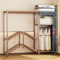 洛滑免安装折叠简易衣柜家用卧室出租房用布衣柜结实组装收纳衣橱