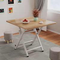 迪玛森可折叠桌子烤火家用餐桌简易小户型阳台吃饭方桌摆摊取暖桌正方形