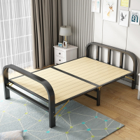 迪玛森折叠床单人床板家用简易床结实折叠铁床成人1.2米小床双人床