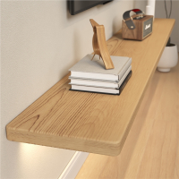 一字隔板电视柜迪玛森简约现代悬空小户型装饰机顶盒墙上置物架