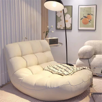 懒人沙发可躺可睡迪玛森毛毛虫单人卧室小沙发主卧躺椅榻榻米阳台休闲椅