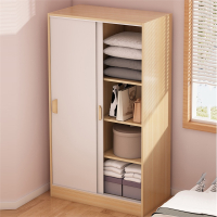 推拉门衣柜家用卧室迪玛森出租房宿舍简易组装衣橱小户型一体组合收纳柜