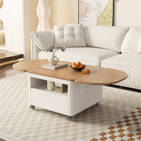 折叠茶几餐桌两用简约迪玛森公寓茶台经济型创意收纳柜多功能可移动边几