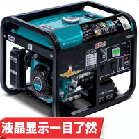 回固动力356810KW千瓦小型汽油发电机家用单相220V380V低噪音