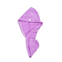 紫色[长款干发帽]|加厚吸水干发帽女长发速干毛巾包头巾干发巾可爱浴帽
