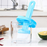 蓝色1个|油刷带瓶烧烤酱料刷厨房家用小油刷抹油刷套装烘培工具盛油调料刷