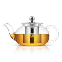 500ML单壶|耐高温玻璃茶壶加厚泡茶壶单大小家用过滤花茶壶红茶茶具套装